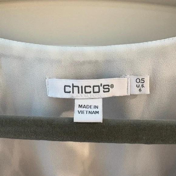 Chico’s Ikat Maxi Dress size 0.5 (6) - Picture 7 of 8